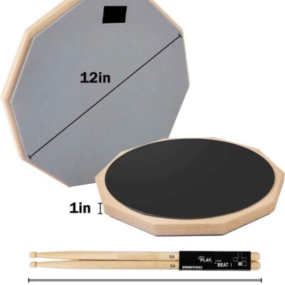 12in drum practice pad