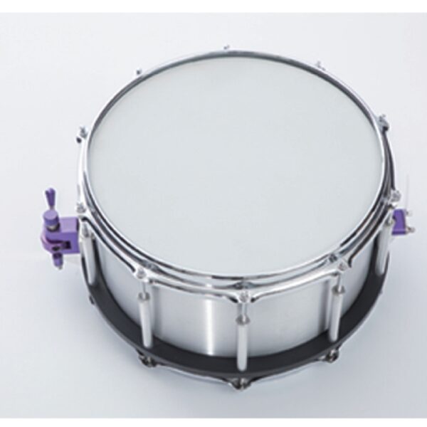 Aluminum floating snare drum